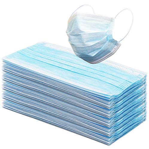 Healthstar Surgical Procedure Face Mask with Elastic Ear Loop (50 Pack) | Disposable, Comfortable and Breathable for Medical, Dental, Allergen, Pollen, Dust, Antiviral, Flu, Germ Prevention (Blue) - Thumbnail 7