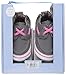 Robeez Girls' Boatin' Betty Slip-on, Boatin' Betty Grey/Pink, 6-12 Months M US Infant