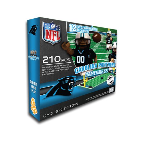 NFL Carolina Panthers Game Time Set