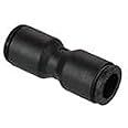 Parker Legris 32PLP-4-pk10 Push-to-Connect Fitting, Nylon, Inline Union, 1/4" Tube OD (Pack of 10)