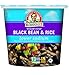 Dr. McDougall's Right Foods Vegan Lower Sodium Black Bean and Rice Soup, 1.6 Ounce Cups (Pack of 6) Non-GMO, No Added Oil, Whole Grain, Paper Cups From Certified Sustainably-Managed Forests