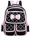 JiaYou174; Kid Girl Child Oxford Princess Bag Backpack Schoolbag(Style A)