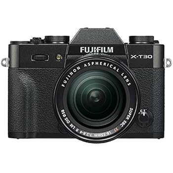 Fujifilm X-T30 Mirrorless Digital Camera w/XF18-55mm Kit - Black