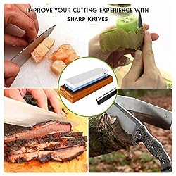 CACHOR Sharpening Stone, Whetstone Knife Sharpener