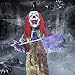Halloween Scary Clown Mask Pennywise Stephen King's It Mask Halloween Horror Decoration for Adults