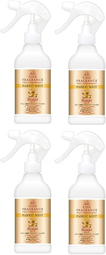 Amazon Co Jp まとめ買い ファーファ ファインフレグランス ファブリックミスト 消臭芳香剤 布用 ボーテ 香水調プライムフローラルの香り 本体 250ml 4個 ビューティー