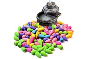 10 PCS/Set Backflow Incense Cones Sandalwood Reflux Incense Natural Incense for Meditation Home Smoke Incense Decor Accessori