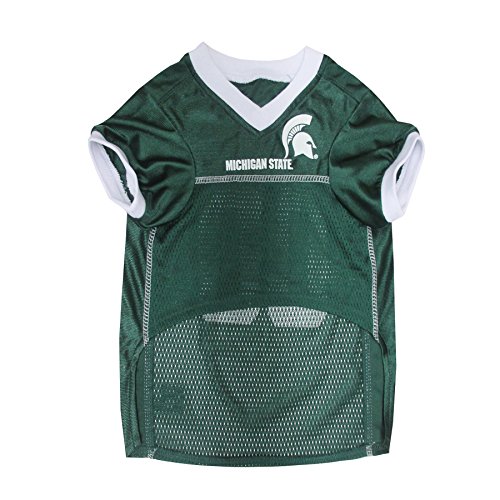 Pets First NCAA MICHIGAN STATE SPARTANS DOG Jersey, XXXLarge Big Dog