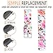 MLQSS Compatible with Versa Bands,Soft Silicone Sport Replacement Accessories Bracelet Wrist Strap Band Compatible with 2019 New Versa Smart Fitness Watch Women Men