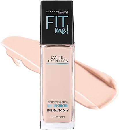 Amazon Maybelline メイベリン アウトレット製品 フィットミー リキッド ファンデーション マット 108 明るい肌色 ピンク系 メイベリン ビューティー 通販