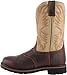 Justin Original Work Boots Men's Stampede Work Boot,Waxy Brown/Sawdust,12 EE US
