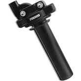 NIBBI Motorcycle Throttle for Honda Yamaha Suzuki Kawasaki, High Sensitivity Short Stroke Light Control Handlebar for Dirt Pit Bike