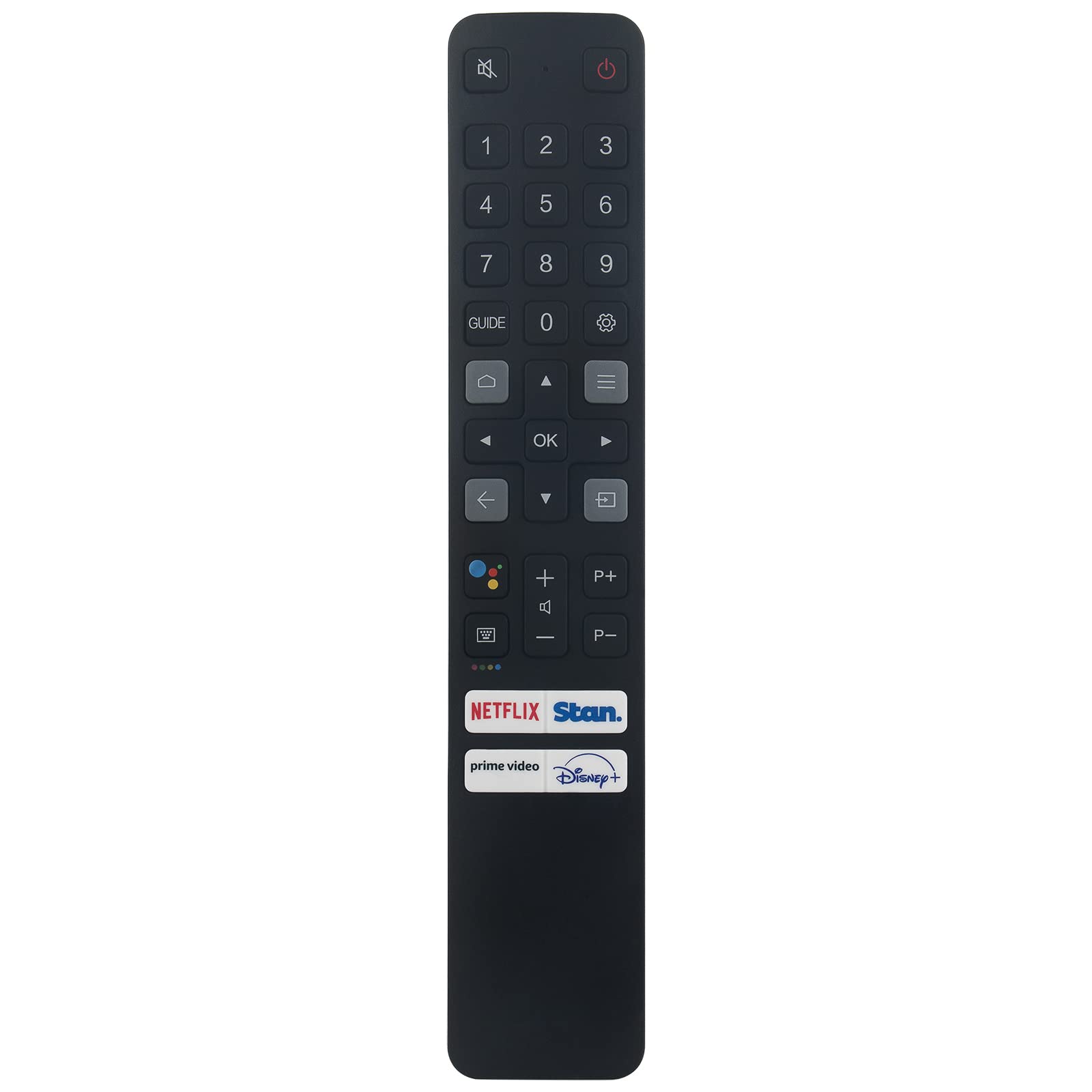 VINABTY RC901V FAR1 Replacement Voice Remote Control fit for TCL LCD TV 50C725 55C725 65C725 55C727 65C727 55C825 65C825 75C825 43P725 50P725 65P725 75C727 75C725 43C725 75P725 85P725 32F510B 43K610B