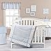 Trend Lab Blue Sky Plush Whale Musical Crib Mobile, White Nautical Baby Mobile, Ocean Friends Nursery Décor