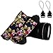 Camera Strap,Eggsnow Universal Camera Neck Shoulder Strap for Mirrorless Polaroid Digital SLR Camera-Navy Flower
