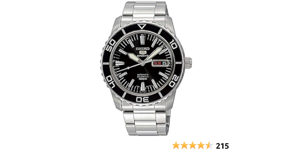 Amazon.com: Seiko 5 SPORTS Automatic MADE IN JAPAN waterproof 330 feet  Watch [SNZH55J1] : Clothing, Shoes \u0026 Jewelry