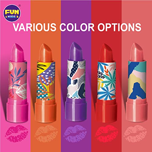 Real Lipstick Kit for Girls, FunKidz Kids Lipstick Making Kit for Teen