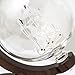 The Wine Savant 1000 Milliliter World Decanter, Globe Decanter, For Whiskey, Scotch, Spirits, Wine Or Vodka with Antique Ship, Anniversary, Holiday for Him, Birthday, Housewarming, Wedding