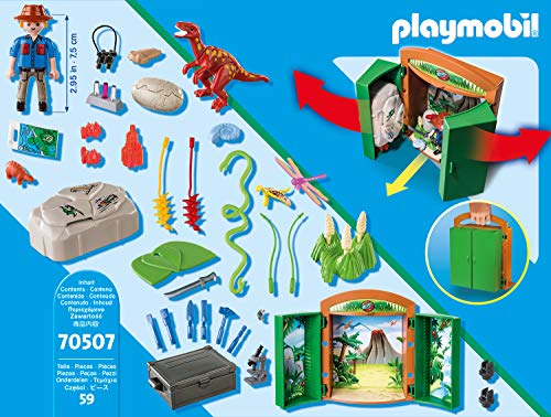 PLAYMOBIL Dinos 70507 Spielbox Dinoforscher, Ab 4 Jahren – Bild 4