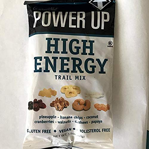 image for Power Up Trail Mix 100% Natural, Mega Omega Trail Mix, High Energy Tra