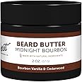 Detroit Grooming Co. Men's Beard Butter - Soften, Thicken, Hydrate, and Rejuvenate Your Beard with Safflower Oil and Shea Butter- Beard Care - Styling Essentials (2 Oz, Bourbon Vanilla & Cedarwood)