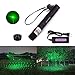 Tactical Green Hunting Rifle Scope Sight Laser Pen Demo Remote Pen Pointer Projector Travel Outdoor Flashlight LED Interactive Baton Funny Laser toy Hurryzon Green laser pen
