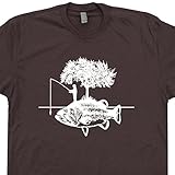 Fishing T Shirts Fisherman Fish Tee I'd Rather Be Eat Sleep Cool Fly Funny Standing on a Tee Mens Womens Kids Shirtmandude