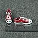 MonkeyJack 1/6 Female Casual Canvas Shoes for 12in. Hot Toys Phicen Kumik Figure Red