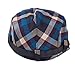 Voberry Baby Boy Kids Toddler Plaid Beret Cabbie Flat Peaked Hat River Cap (B)
