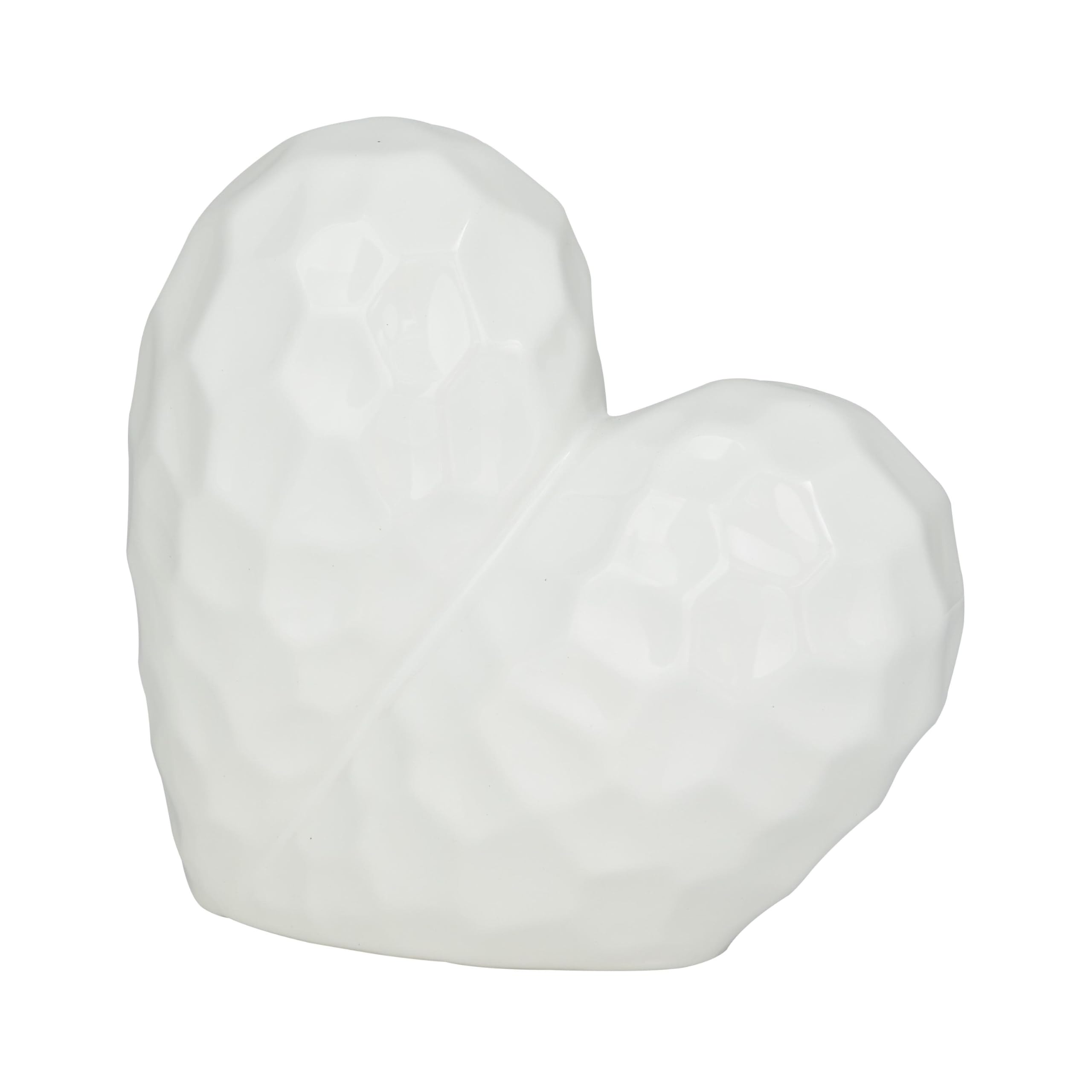 Deco 79 Sculpture, Porcelain, White, 8" x 4" x 8"