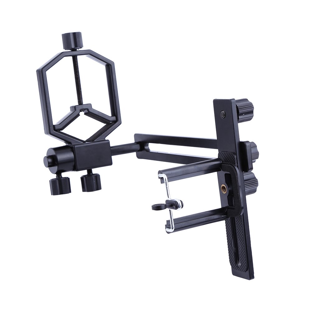 Universal Photo Adapter Stand, Spotting Scopes Telescope Mounts for Digital Camera Compatible with 1.25" Telescope Eyepieces and Most 2" Eyepieces