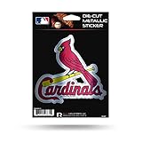 Rico Industries Cardinals - Sl Die Cut Metallic Sticker