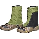 HomDSim Outdoor Snow Leg Gaiters Elasticity Waterproof Fabric Shoes Boots Cover Legging Gaiter for Hiking Climbing Hunting