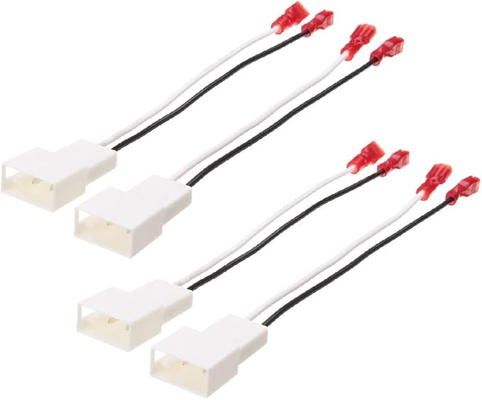 Amazon.com: 4 Pack Speaker Wiring Harness for Select 2000-2019 Toyota