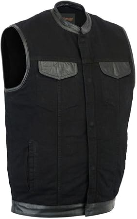 daniel smart denim vest