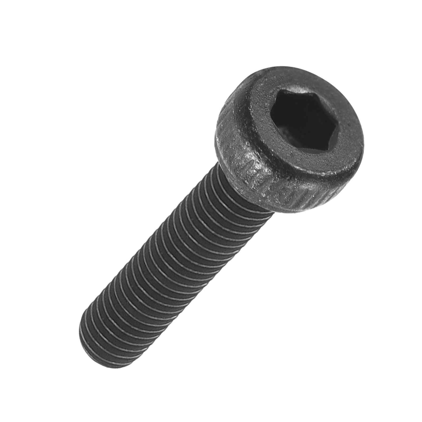 Kozelo 50pcs Socket Head Cap Screws - [M2-0.4 x 12mm] Alloy Steel Black Oxide Grade 12.9 Internal Hex Screw Full Thread for Industrial & Machinery Use, Black — image 1