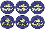 Crown Royal Canadian Whisky Bar Coasters Spill Mats set of 6
