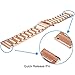 Shangpule Compatible Galaxy Watch Active (40mm) / Galaxy Watch Bands (42mm), Stainless Steel Metal Replacement Strap Bracelet Compatible Galaxy Watch Active (Rose Gold)