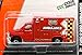 Matchbox FORD E-350 AMBULANCE (Red) * MBX Heroic Rescue * 2014 on a Mission 1:64 Scale Basic Die-Cast Vehicle (#75 of 120)