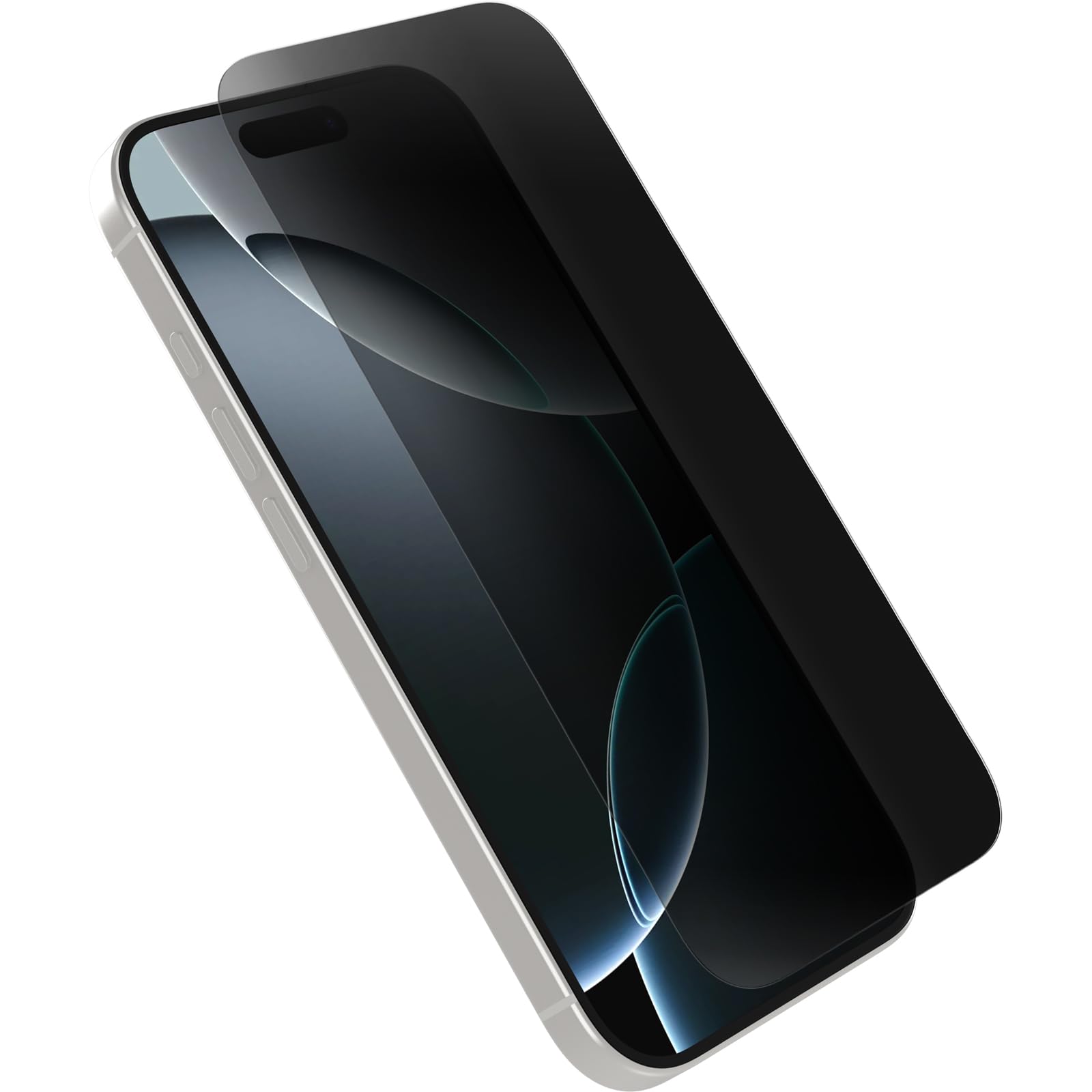 OtterBox Premium Pro Privacy Guard Glass Screen Protector for iPhone 16 Pro, Tempered Glass, superior Scratch Protection, Survives Drops up to 6ft, Non-Retail Packaging