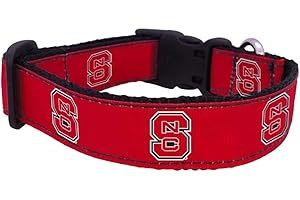 PRO SPORT BRAND College Dog Collar (Medium, NC State)