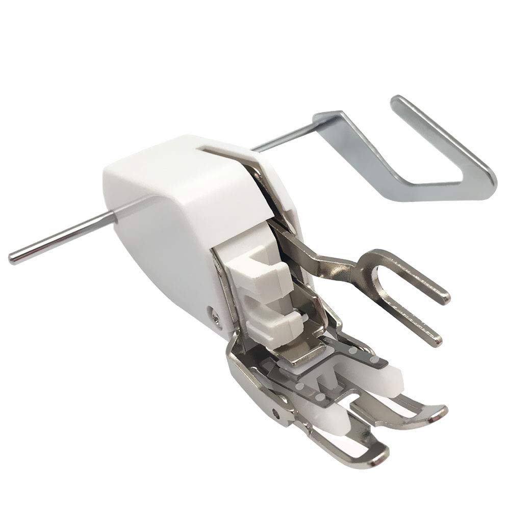 YEQIN 1Pcs Even Feed Walking Foot for Husqvarna Viking Groups5, 6, 7, D, E, 215, 400#10449V VIKNG-5MM