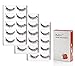 AJOY 3 Styles 15 Pairs Demi Wispies False Eyelashes Multipack, Natural Strip Lashes Pack, Invisible Band Eyelashes, Tapered Criss-Cross and Corner Wing Professional Lashes Set, R-15P