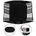 Lumbar Lower Back Brace Support Protect Waist During Running, Heavy Lifting, Exercise, Golf with Masagger Pad for Women and Men, Elastic Waist Belt Black by Joint Brace (Small 30