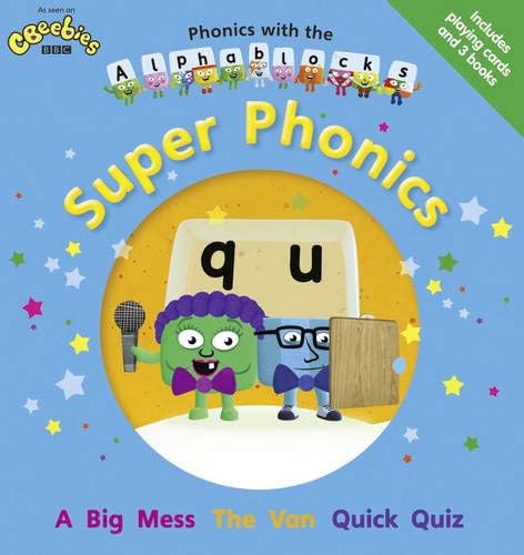Phonics with the Alphablocks: Super Phonics for children age 3-5 (Pack of 3 reading books, Alphablocks card pack and Parent Guide) (Phonics with Alphablocks) Paperback – 17 May 2012