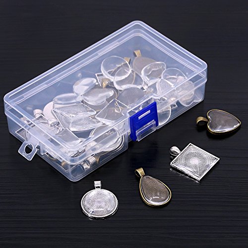 6 Glarks+48+Pieces+Teardrop+Cabochon+Crafting