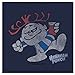 Tee Luv Men's Hawaiian Punch T-Shirt - Distressed Punchy Graphic Tee Shirt, Navy Heather, M