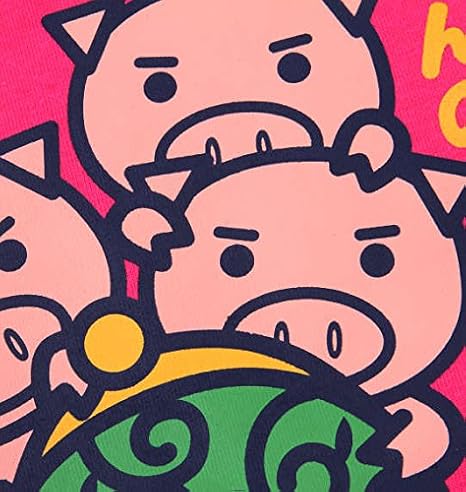 Amazon 豊天 がま口美豚半袖tシャツ ショッキングピンク 1158 7272 1 3l 4l 5l 6l 大きいサイズ メンズ 6l Tシャツ カットソー 通販