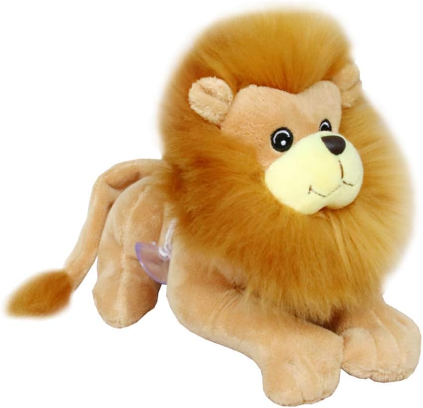 Ukallaite Soft Doll Kids Toy Car Home Sofa Decor & Simulation Lying Lion Animal Plush Stuffed Doll Toy Sofa Couch Car Decor Gift
