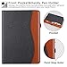ZtotopCases for iPad Pro 12.9 Case 2018, Leather Folio Stand Case Smart Cover for 2018 iPad Pro 12.9-inch 3rd Generation (Supports iPad Pencil Charging) with Auto Sleep/Wake Strap Pocket (DenimBlack)